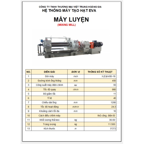 MÁY LUYỆN